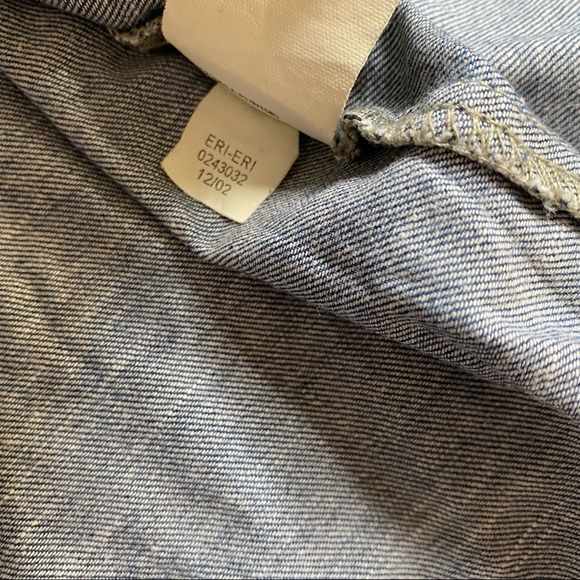 - Vintage 00’s Tommy Hilfiger denim jean button collar dress 8 - Picture 12 of 13